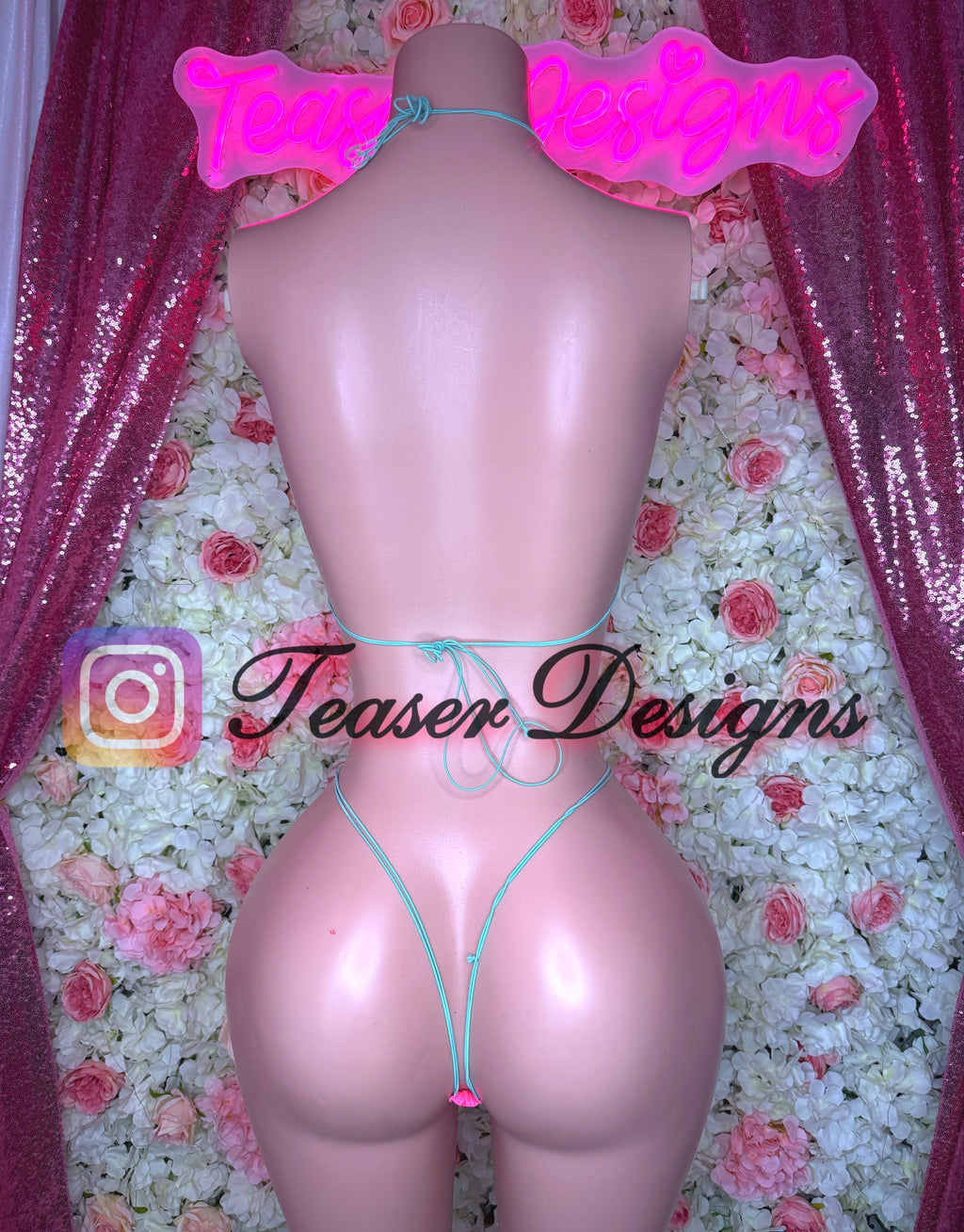 One size string bikini