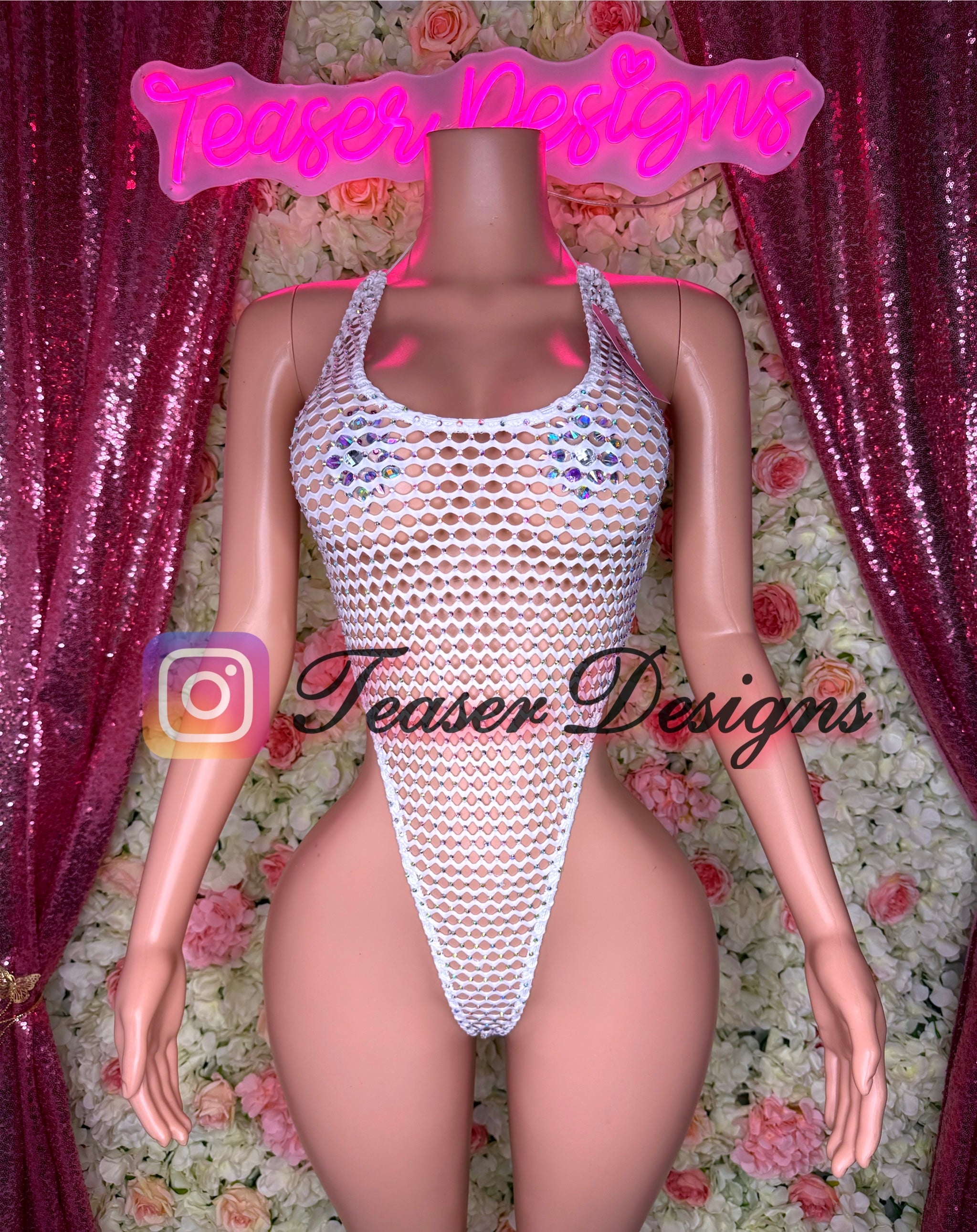One size icy bodysuit