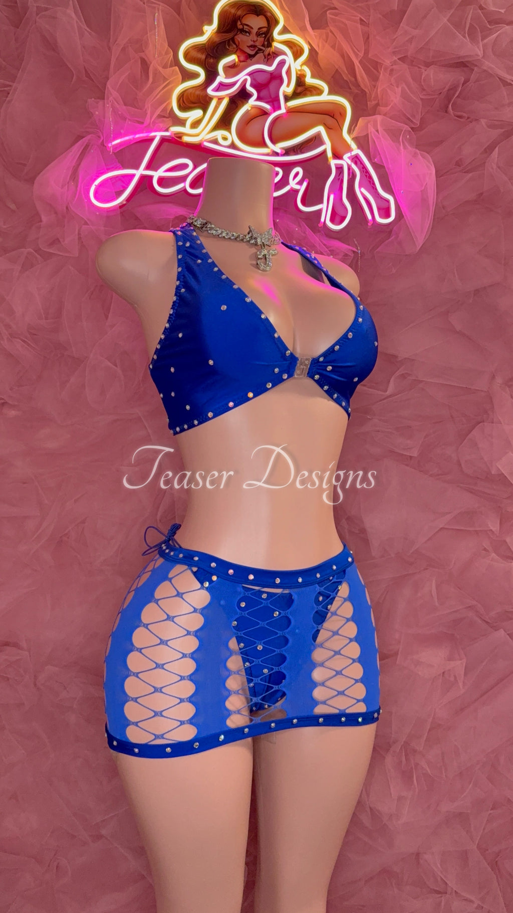 Cray Cray Skirt (OSFM) Light stones