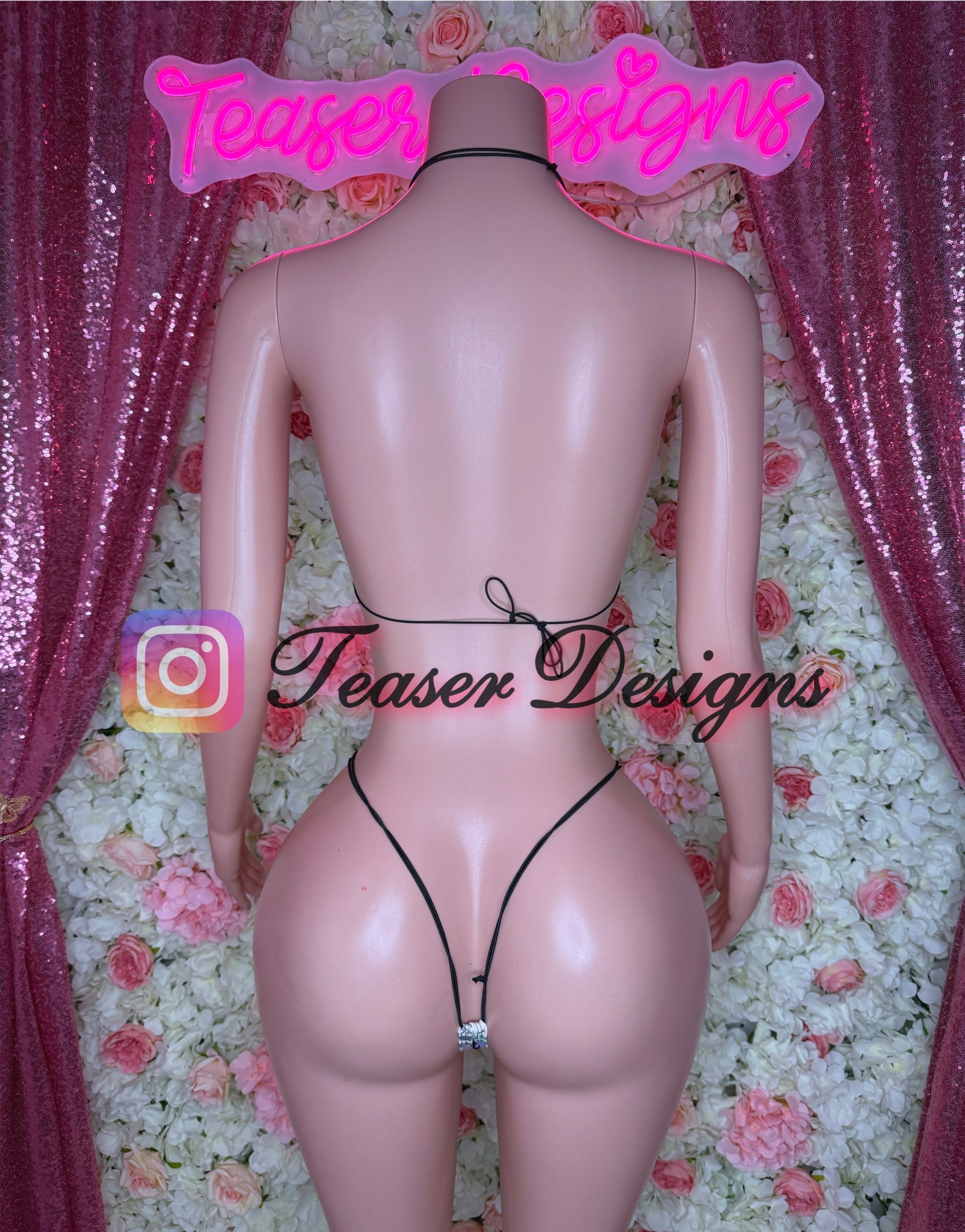 One size mesh bikini